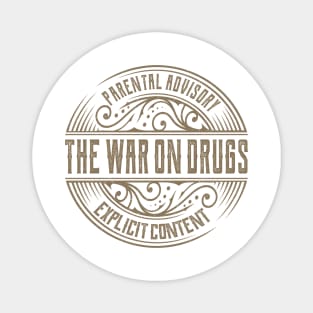 The War On Drugs Vintage Ornament Magnet